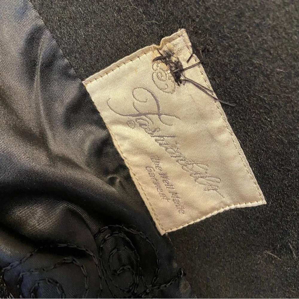 Vintage black Fashionbilt 60s black button front jacket - Picture 6 of 6